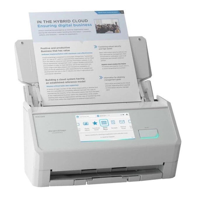 Ricoh ScanSnap iX2500 Desktop Scanner White - iDesign Communications