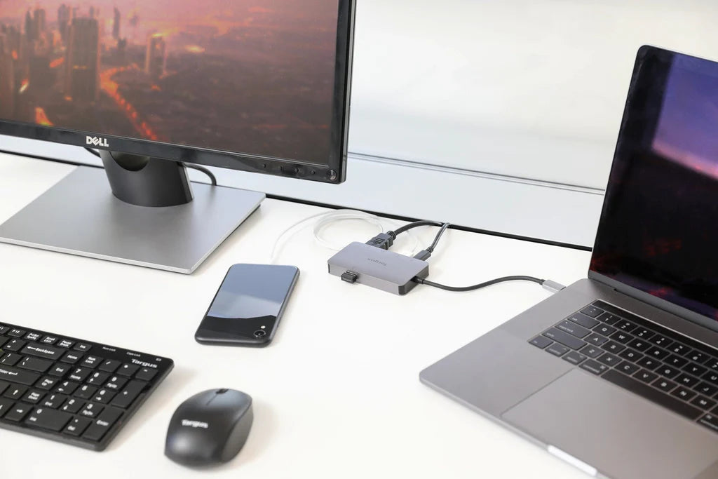 Targus USB-C DP Alt Mode Single Video 4K HDMI/VGA Docking Station with 100W PD Pass-Thru - iDesign Communications