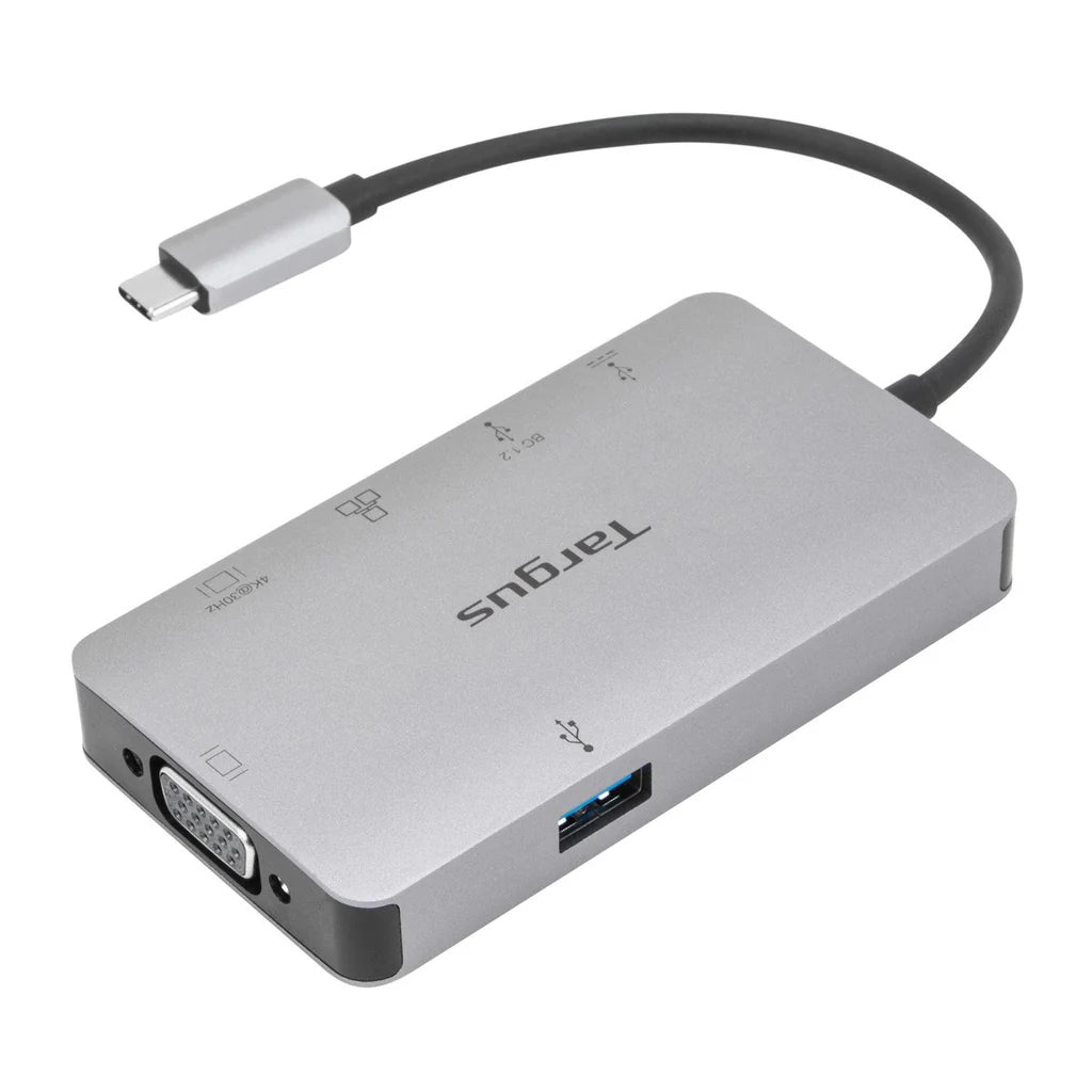 Targus USB-C DP Alt Mode Single Video 4K HDMI/VGA Docking Station with 100W PD Pass-Thru - iDesign Communications