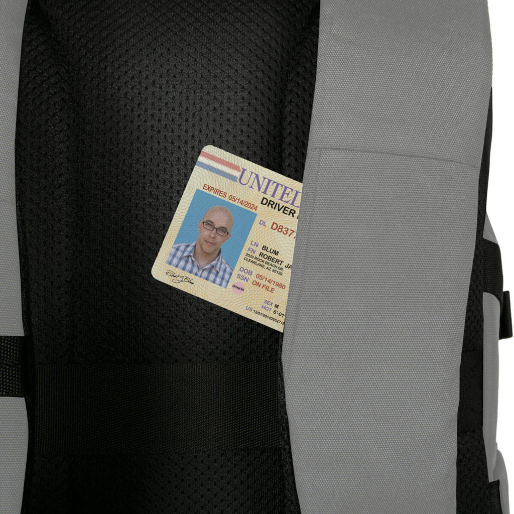 Tagus 15-16” Terra EcoSmart® Backpack - Grey - iDesign Communications