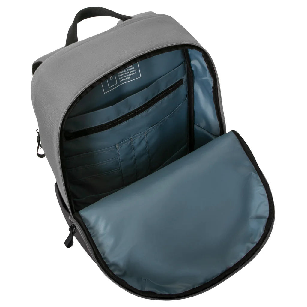 Targus 16" Sagano™ EcoSmart® Commuter Backpack - Black/Grey - iDesign Communications
