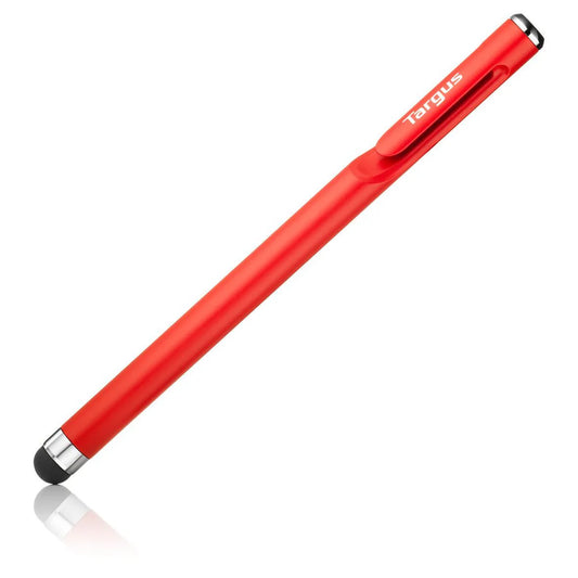 Targus Antimicrobial Smooth Stylus Pen For Smartphones and Touchscreens - Red - iDesign Communications