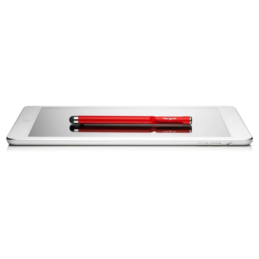 Targus Antimicrobial Smooth Stylus Pen For Smartphones and Touchscreens - Red - iDesign Communications