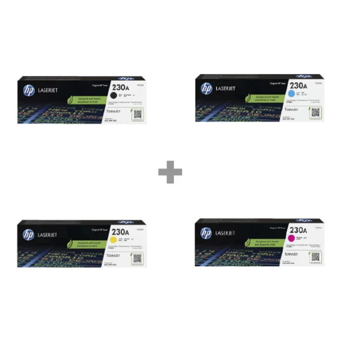 HP 230A Original LaserJet Toner Cartridge Bundle - iDesign Communications