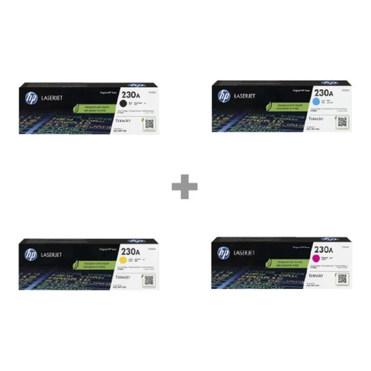 HP 230A Original LaserJet Toner Cartridge Bundle - iDesign Communications